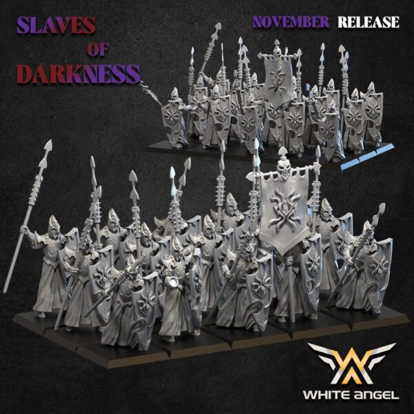 Harpoon Guard 3D Miniature White Angel