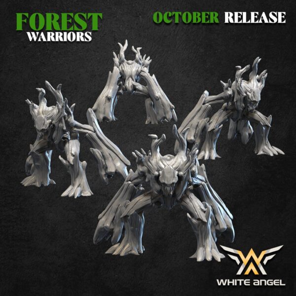 Forest Defender 3D Miniature White Angel - Image 4
