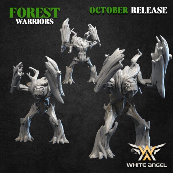 Forest Defender 3D Miniature White Angel - Image 3