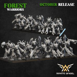 Forest Defender 3D Miniature White Angel