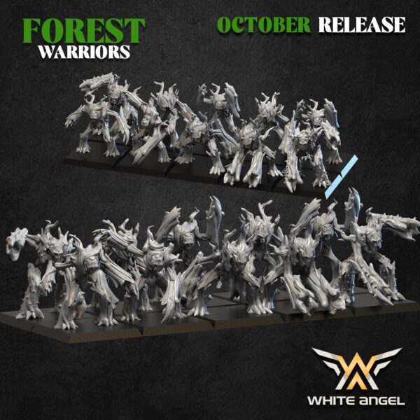 Forest Defender 3D Miniature White Angel