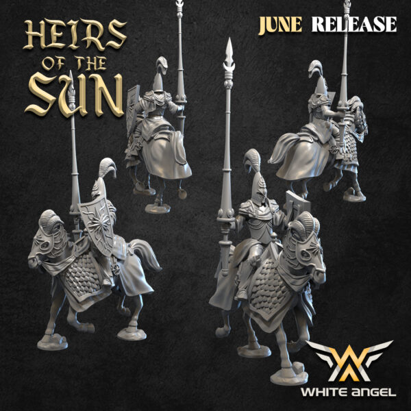 Knights Of Light 3D Miniature White Angel - Image 2