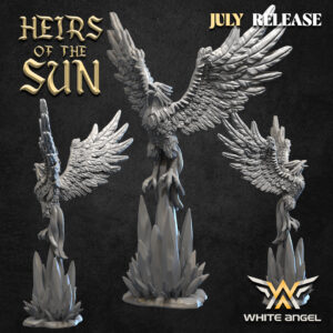 Frost King Phoenix 3D Miniature White Angel