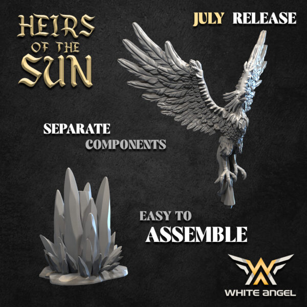 Frost King Phoenix 3D Miniature White Angel - Image 2