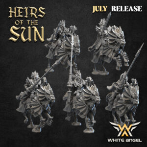Lords of the High Dragon 3D Miniature White Angel