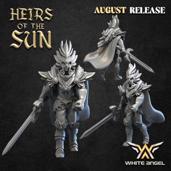Lords Of The High Kingdom 3D Miniature White Angel - Image 2
