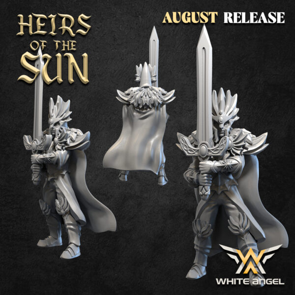 Lords Of The High Kingdom 3D Miniature White Angel - Image 3