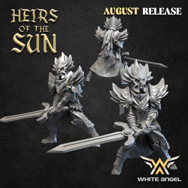 Lords Of The High Kingdom 3D Miniature White Angel - Image 4