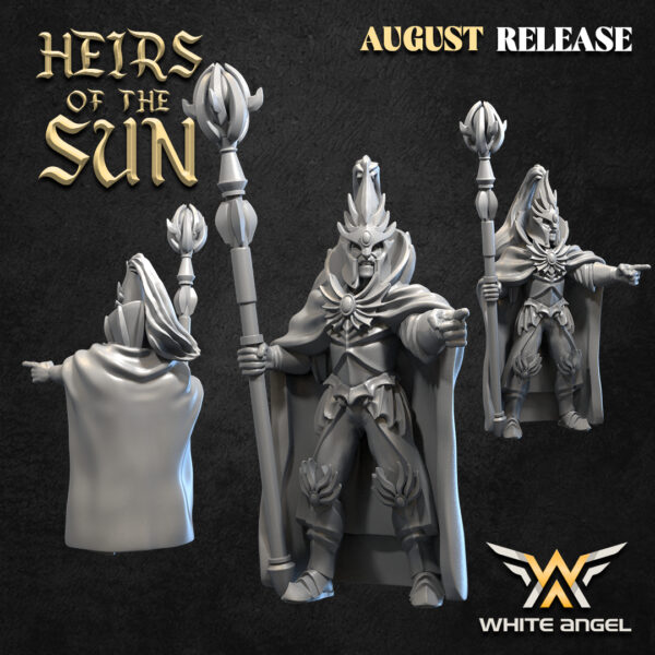 Lords Of The High Kingdom 3D Miniature White Angel - Image 5
