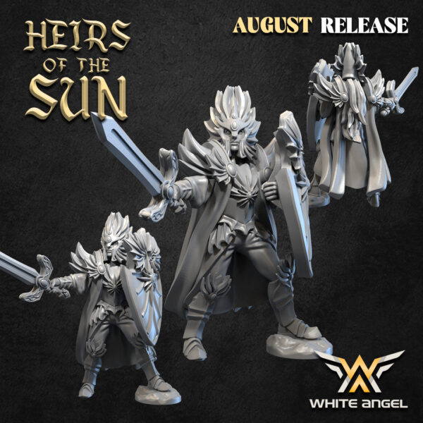 Lords Of The High Kingdom 3D Miniature White Angel - Image 6