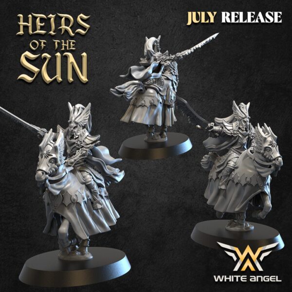 Great Phoenix Commander 3D Miniature White Angel - Image 3