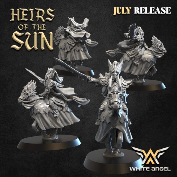 Great Phoenix Commander 3D Miniature White Angel