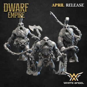 Descendant Of Death 3D Miniature White Angel