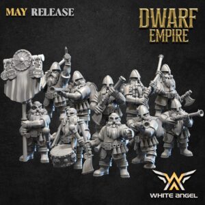 IronWhistlers 3D Miniature White Angel