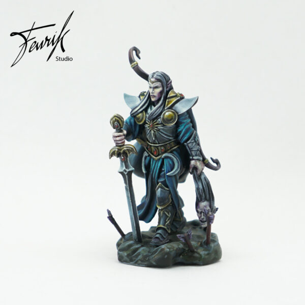 The Exiled King 3D Miniature White Angel - Image 4