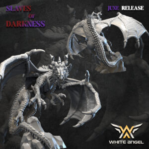 Dark Dragon 3D Miniature White Angel