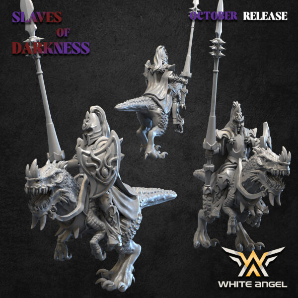 Lords Of The Dark Land 3D Miniature White Angel - Image 5
