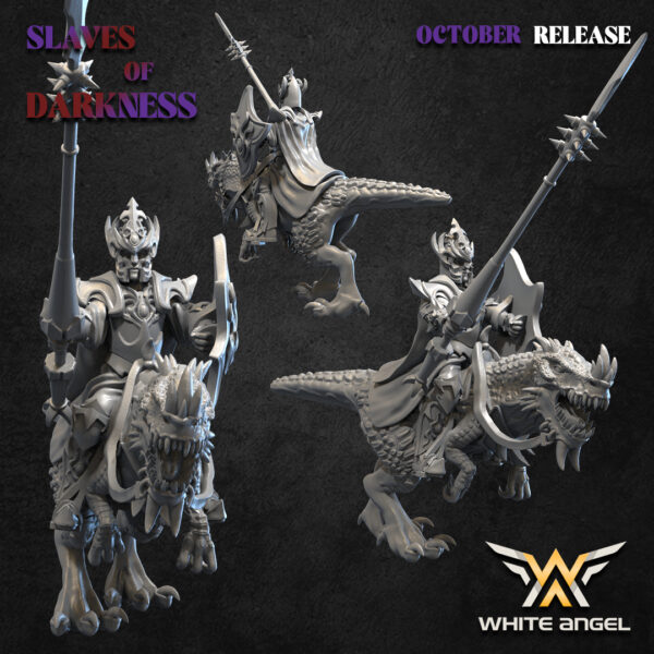Lords Of The Dark Land 3D Miniature White Angel - Image 4