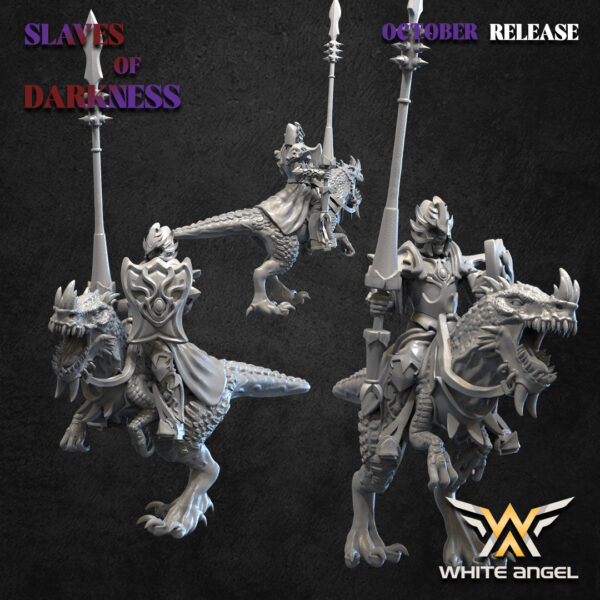 Lords Of The Dark Land 3D Miniature White Angel - Image 3