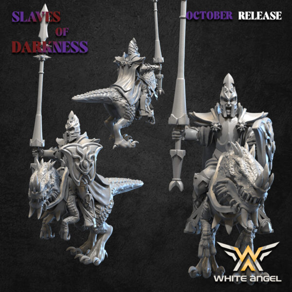 Lords Of The Dark Land 3D Miniature White Angel - Image 2
