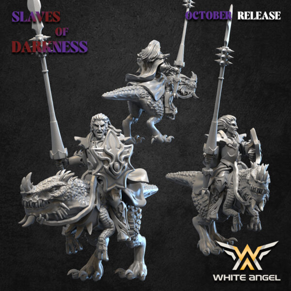 Lords Of The Dark Land 3D Miniature White Angel - Image 6