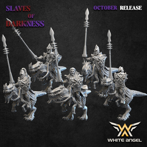 Lords Of The Dark Land 3D Miniature White Angel - Image 7