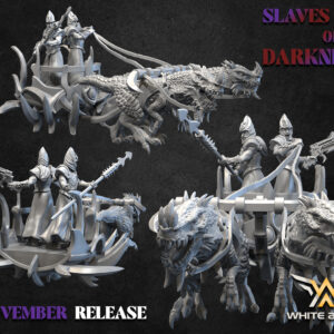 Nightmare Chariot 3D Miniature White Angel