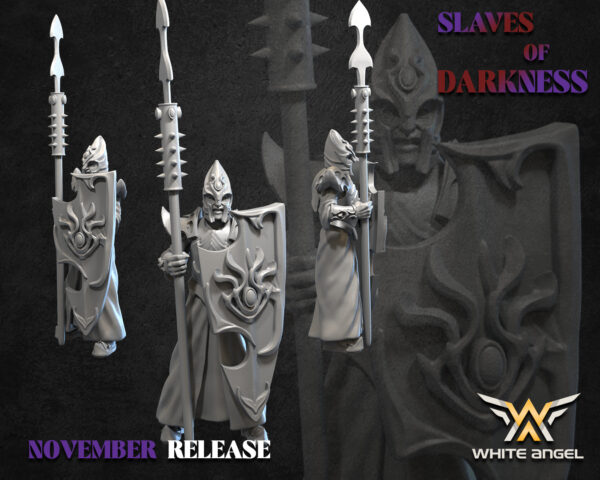 Harpoon Guard 3D Miniature White Angel - Image 2