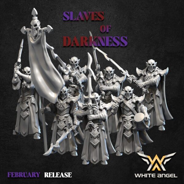 Death Guard 3D Miniature White Angel - Image 2