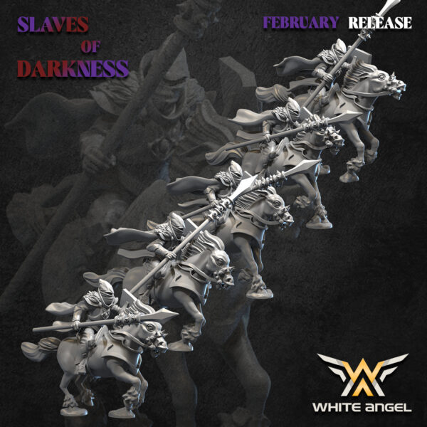 Edgar Riders 3D Miniature White Angel - Image 2