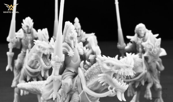 Lords Of The Dark Land 3D Miniature White Angel - Image 9