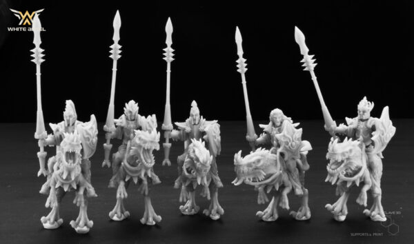 Lords Of The Dark Land 3D Miniature White Angel - Image 8