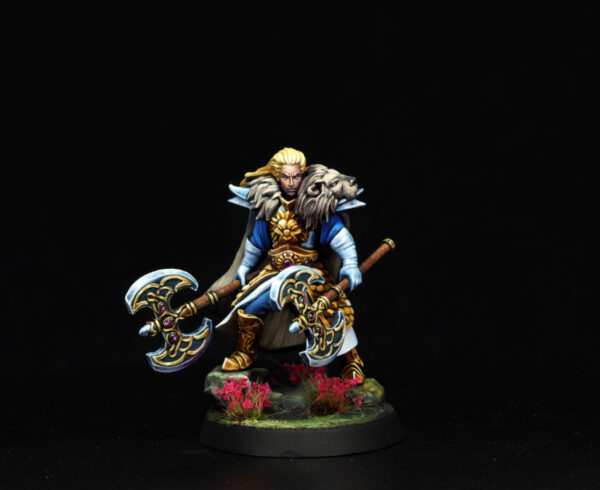 Lion Commander 3D Miniature White Angel - Image 4