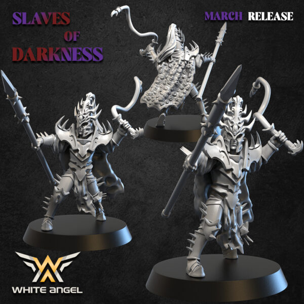 Dark Scorpion 3D Miniature White Angel